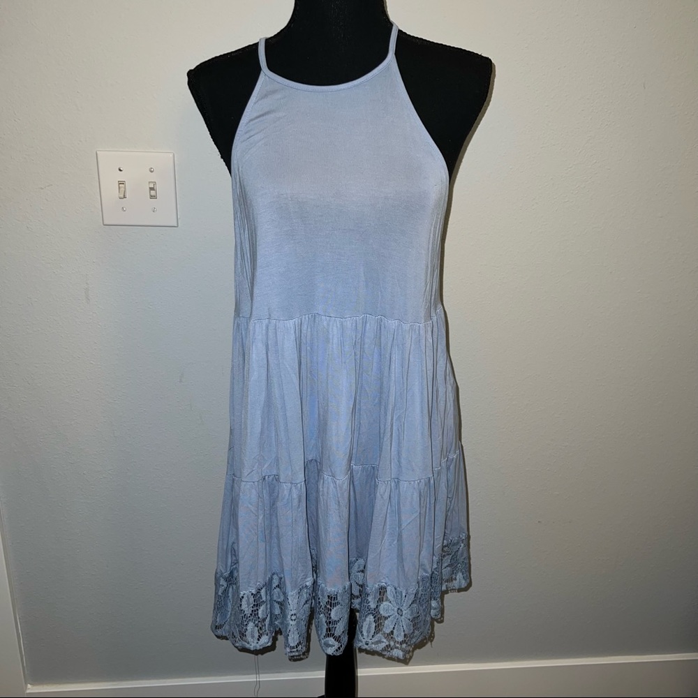 POL blue dress